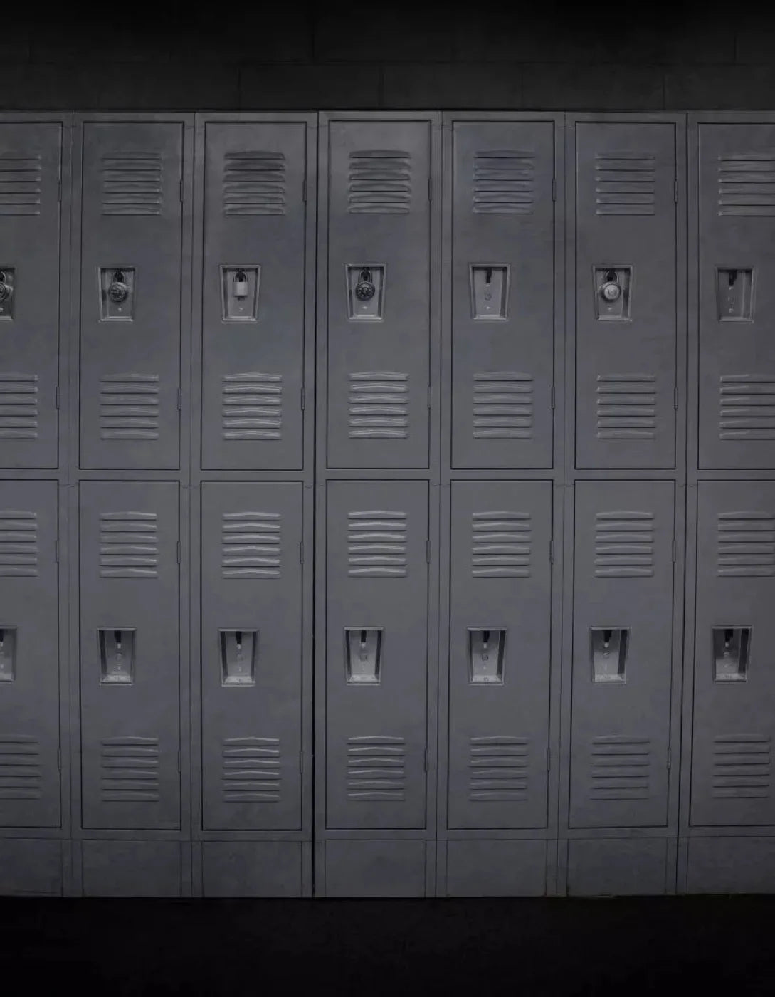 Lockers 3 6X8 Fleece ( 72 X 96 Inch ) Backdrop