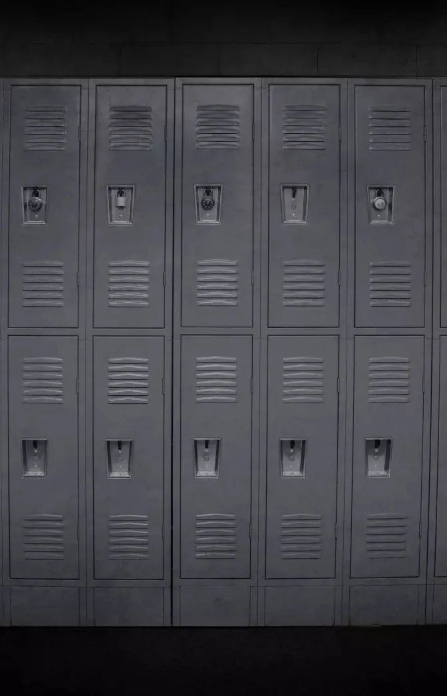 Lockers 3 8X12 Ultracloth ( 96 X 144 Inch ) Backdrop