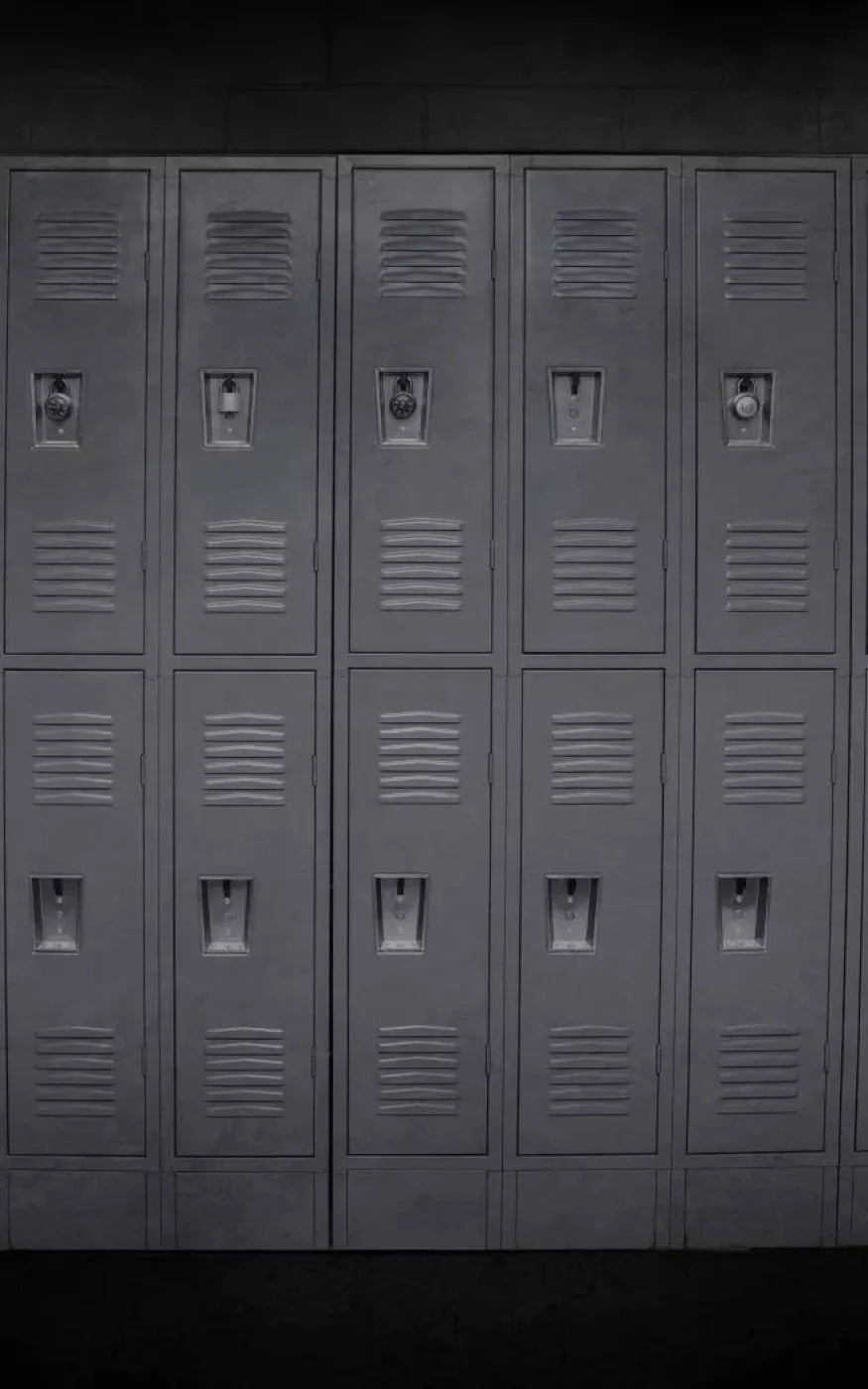 Lockers 3 9X14 Ultracloth ( 108 X 168 Inch ) Backdrop