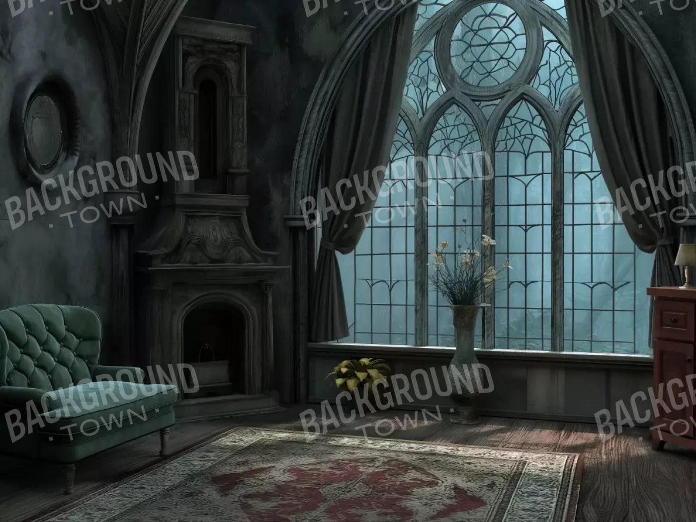 Lonely Living 6’8X5’ Fleece (80 X 60 Inch) Backdrop