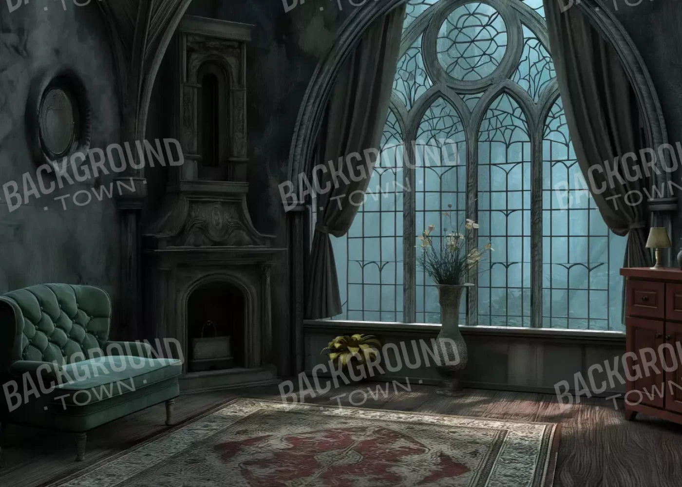 Lonely Living 7’X5’ Ultracloth (84 X 60 Inch) Backdrop