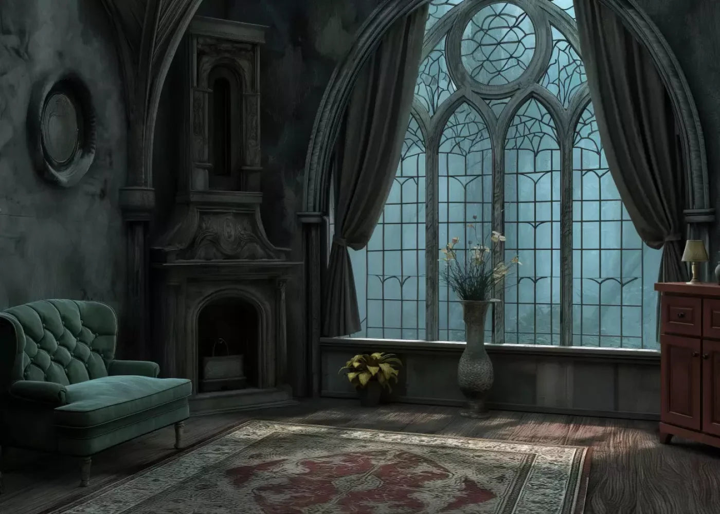 Lonely Living 7’X5’ Ultracloth (84 X 60 Inch) Backdrop