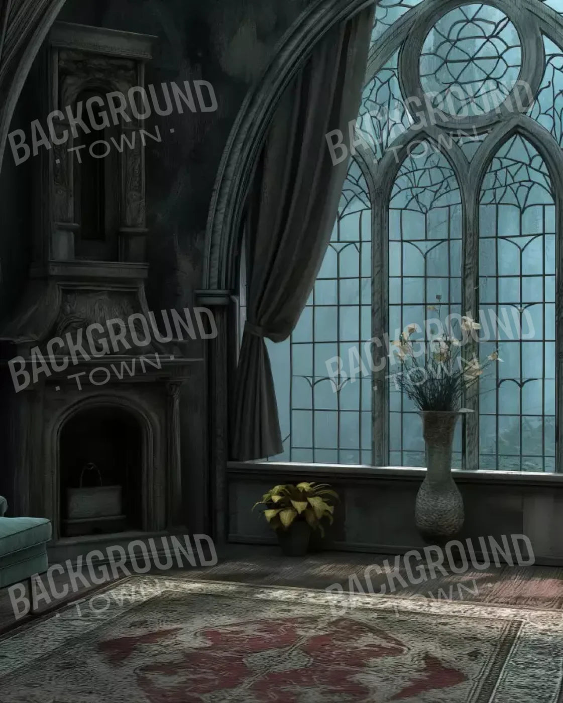 Lonely Living 8’X10’ Fleece (96 X 120 Inch) Backdrop