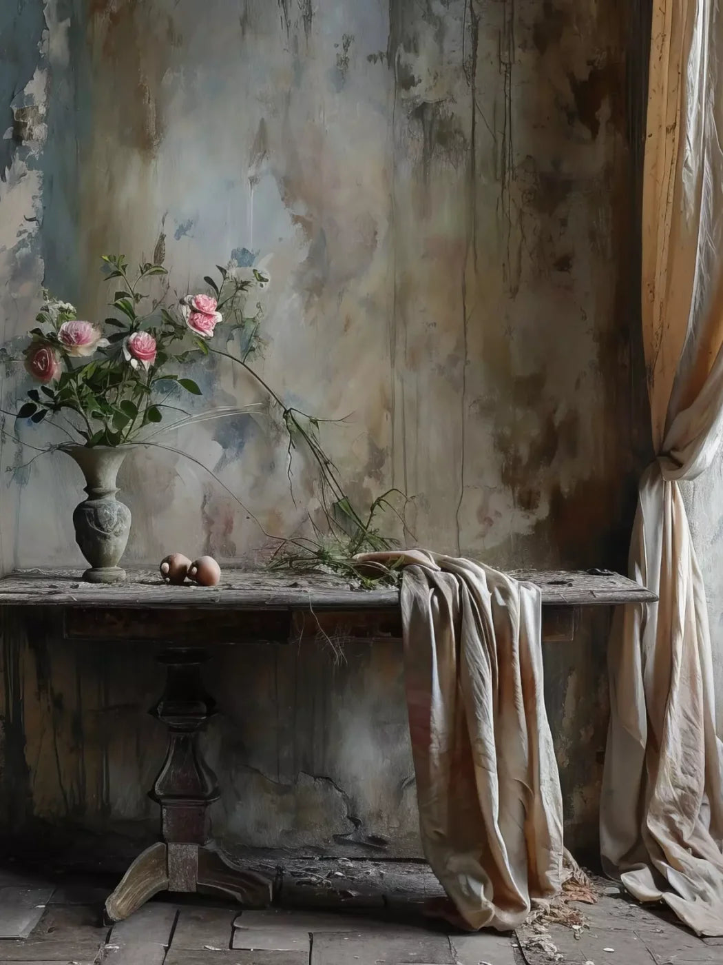 Lonely Room 6’X8’ Fleece (72 X 96 Inch) Backdrop