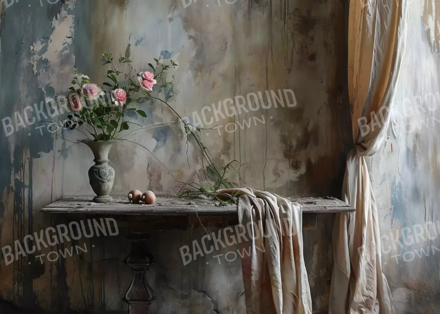 Lonely Room 7’X5’ Ultracloth (84 X 60 Inch) Backdrop