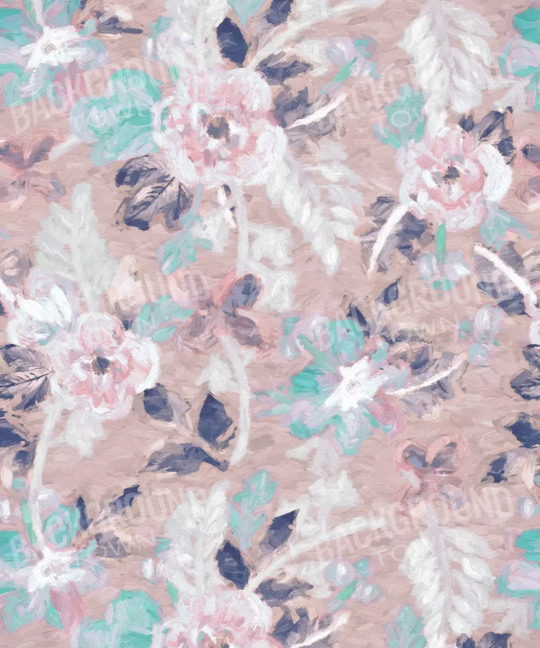 Pink Floral Backdrop for Photography