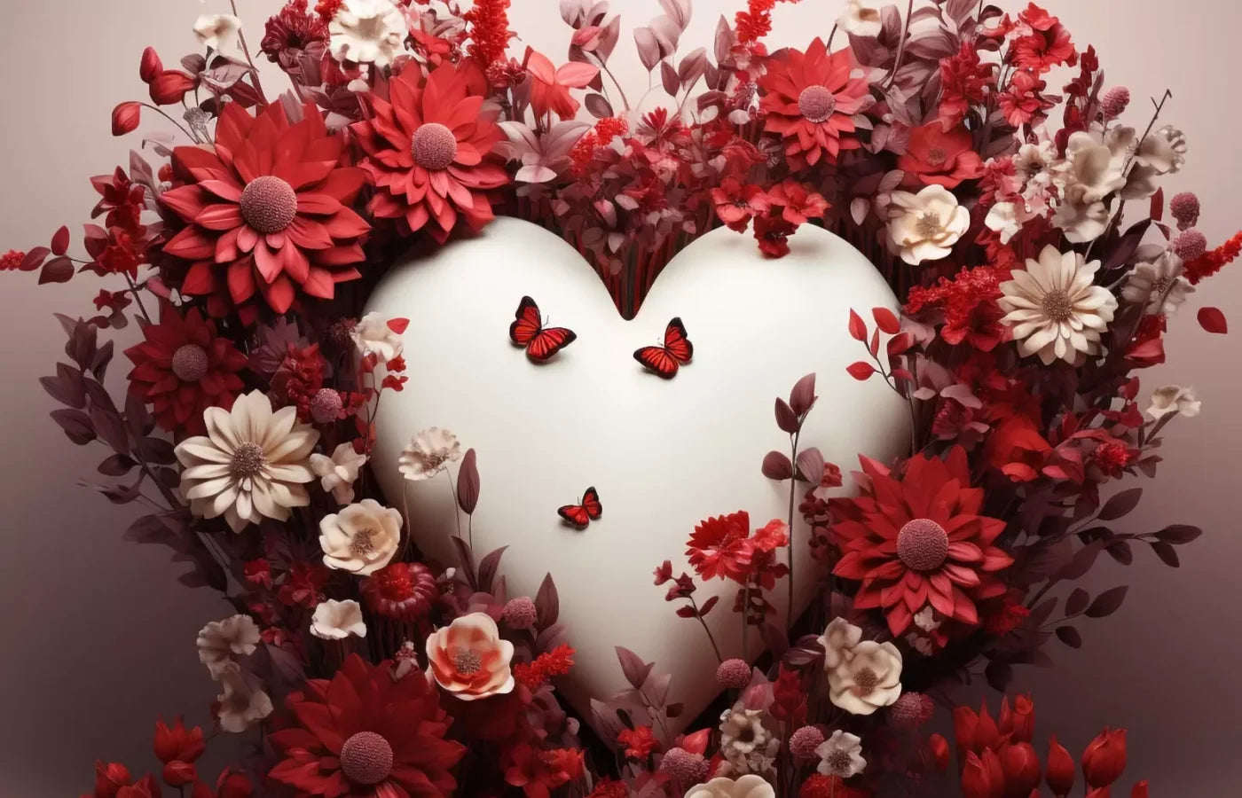 Love Heart Garden 14’X9’ Ultracloth (168 X 108 Inch) Backdrop