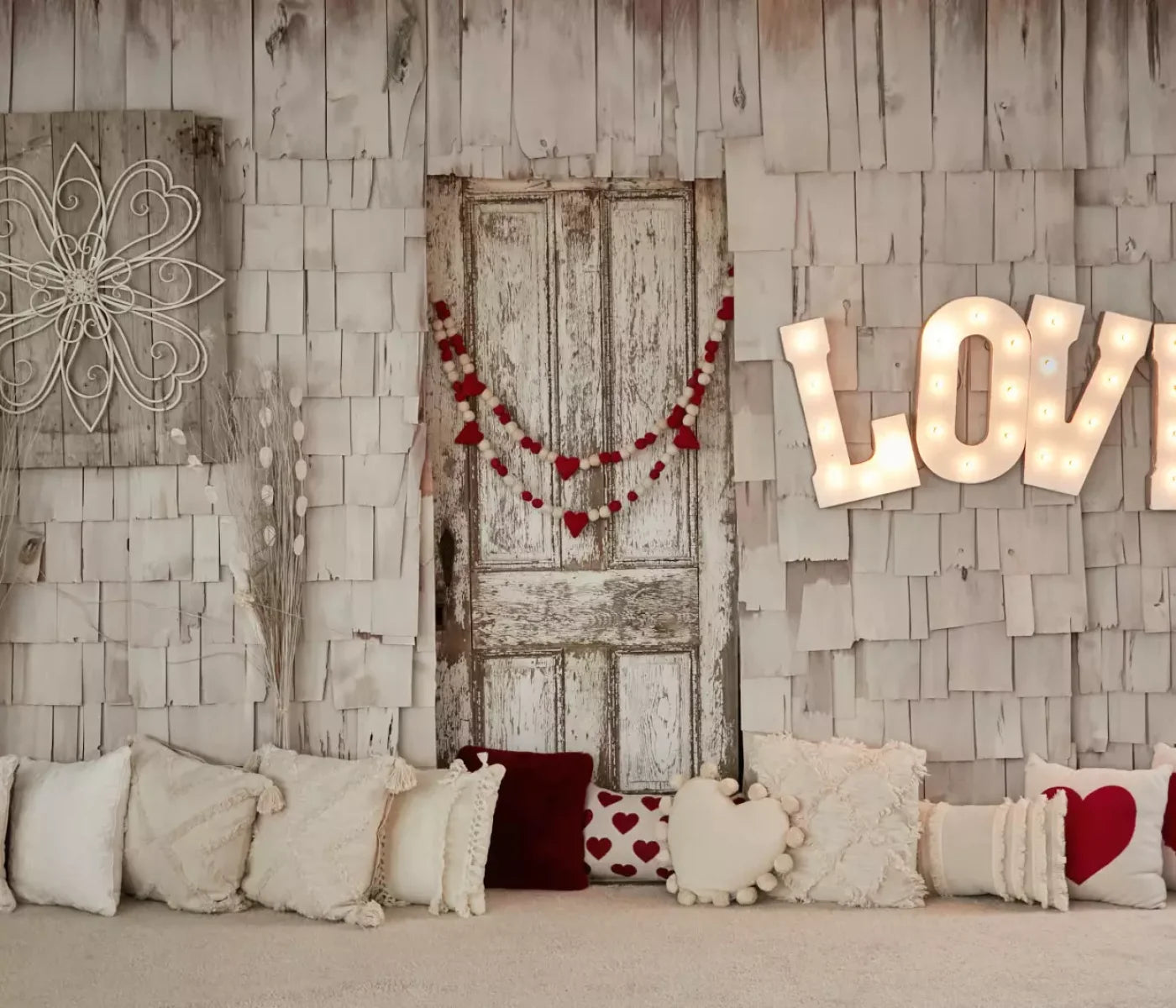 Love Is In The Air 12X10 Ultracloth ( 144 X 120 Inch ) Backdrop