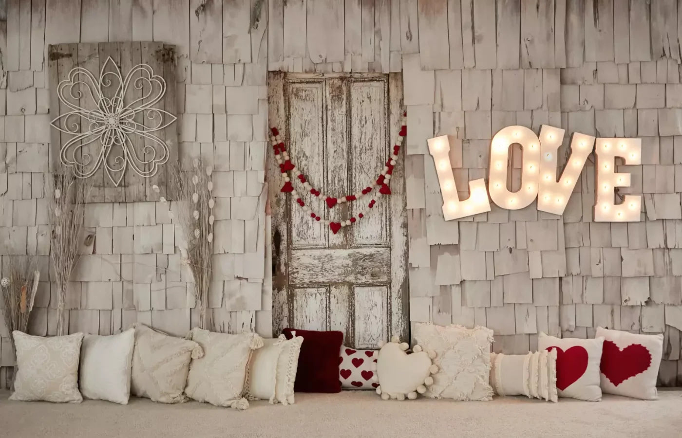 Love Is In The Air 12X8 Ultracloth ( 144 X 96 Inch ) Backdrop