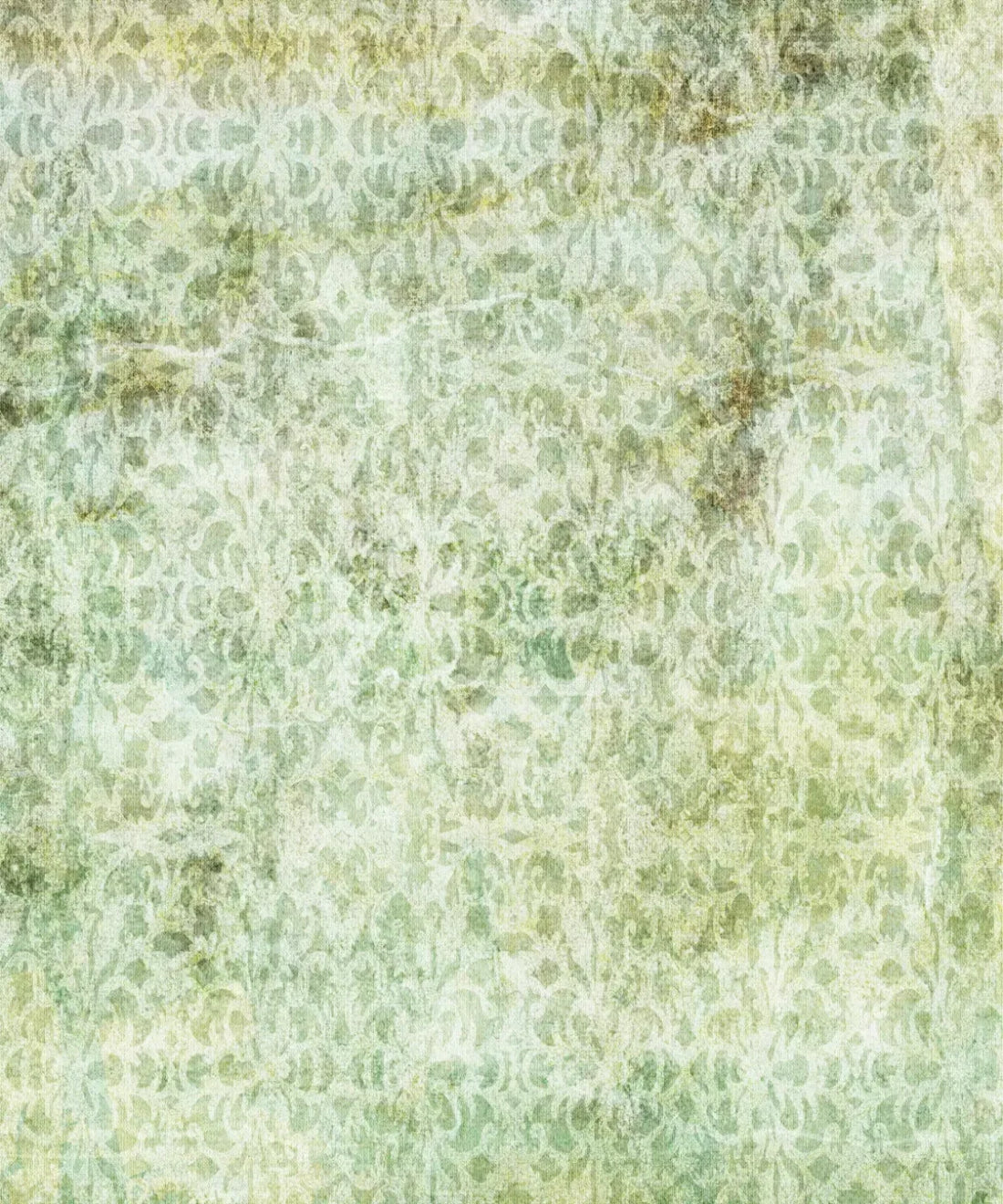 Green Damask Backdrop for Photography