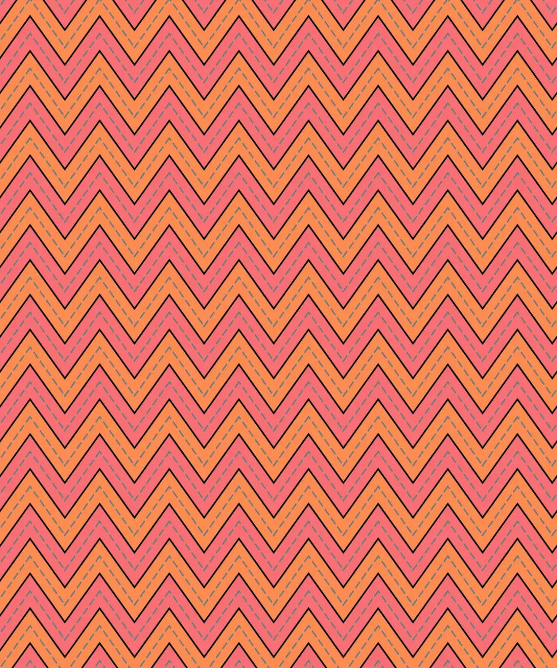 Orange Pattern Backdrop for Photography