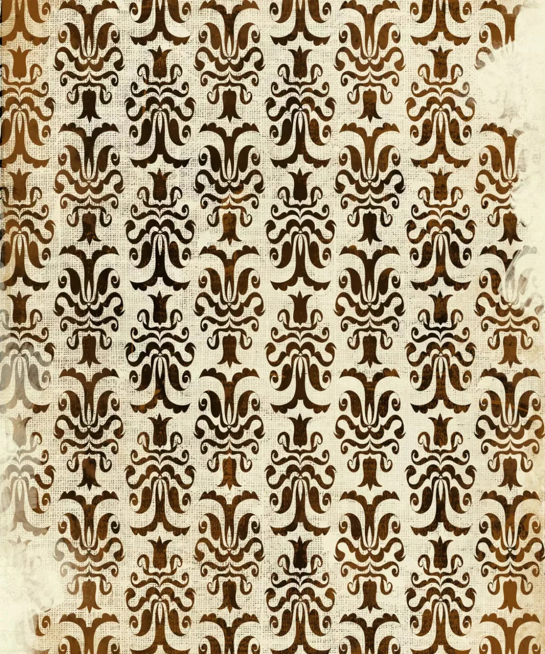 Beige Damask Backdrop for Photography