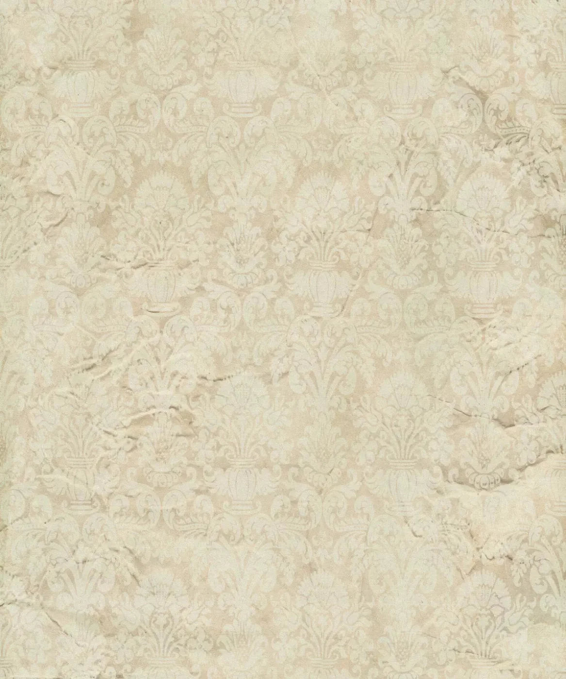 Beige Damask Backdrop for Photography