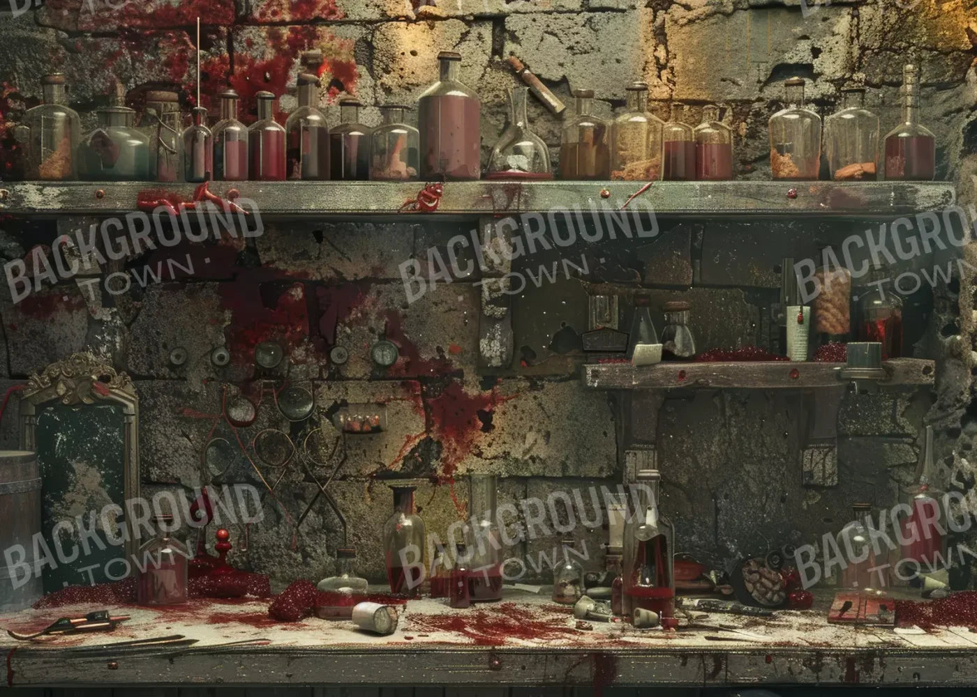 Mad Surgeon 7’X5’ Ultracloth (84 X 60 Inch) Backdrop