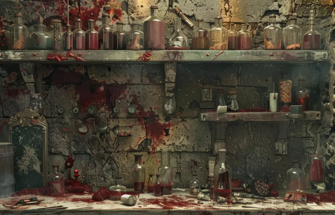 Mad Surgeon 14’X9’ Ultracloth (168 X 108 Inch) Backdrop