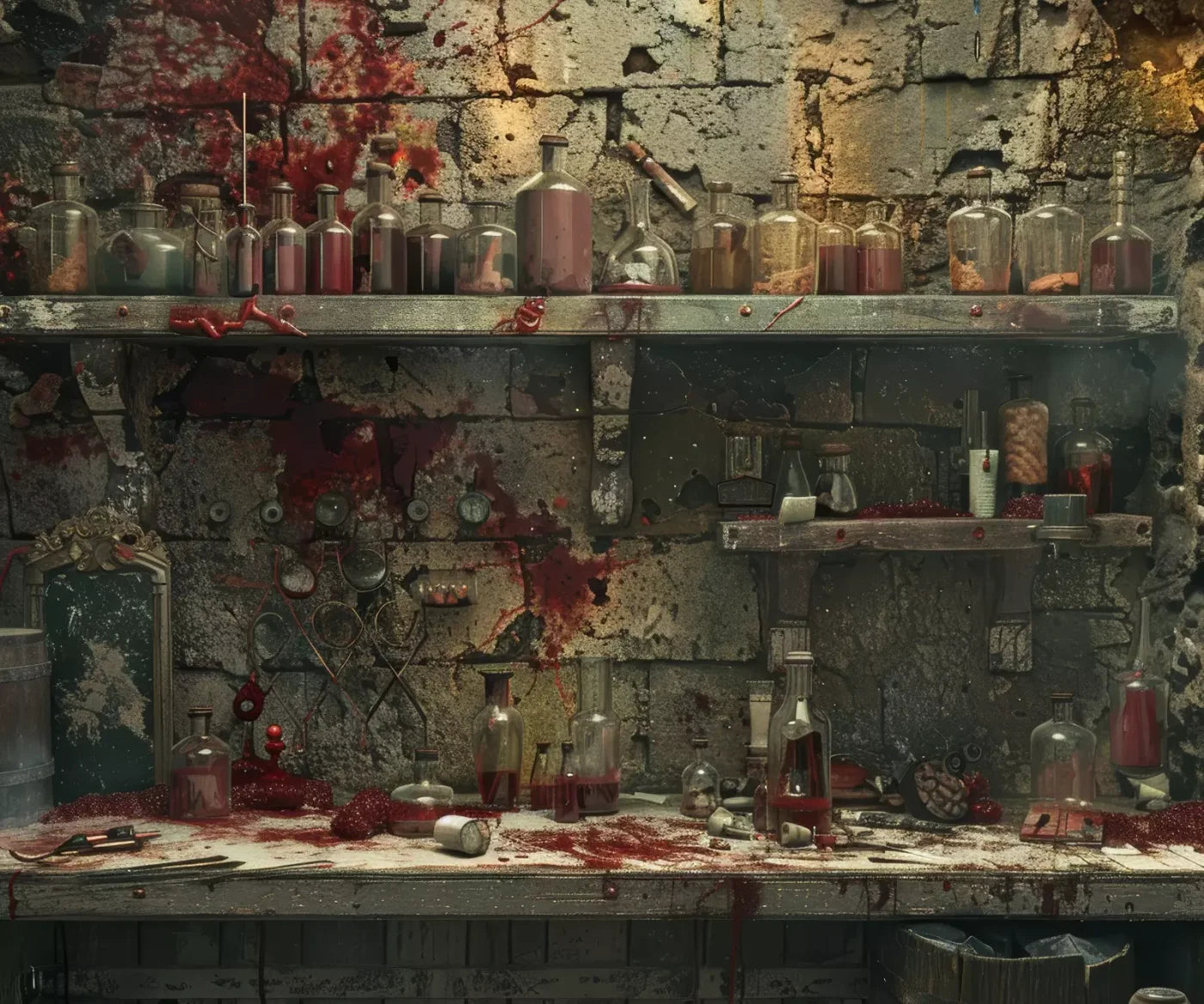 Mad Surgeon 12’X10’ Ultracloth (144 X 120 Inch) Backdrop