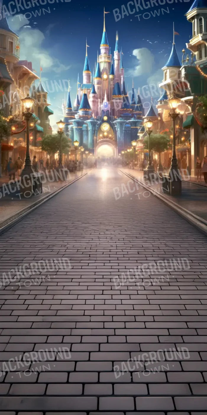Magic Kingdom Sweep 8’x16’ UltraCloth (96 x 192 inch) Backdrop