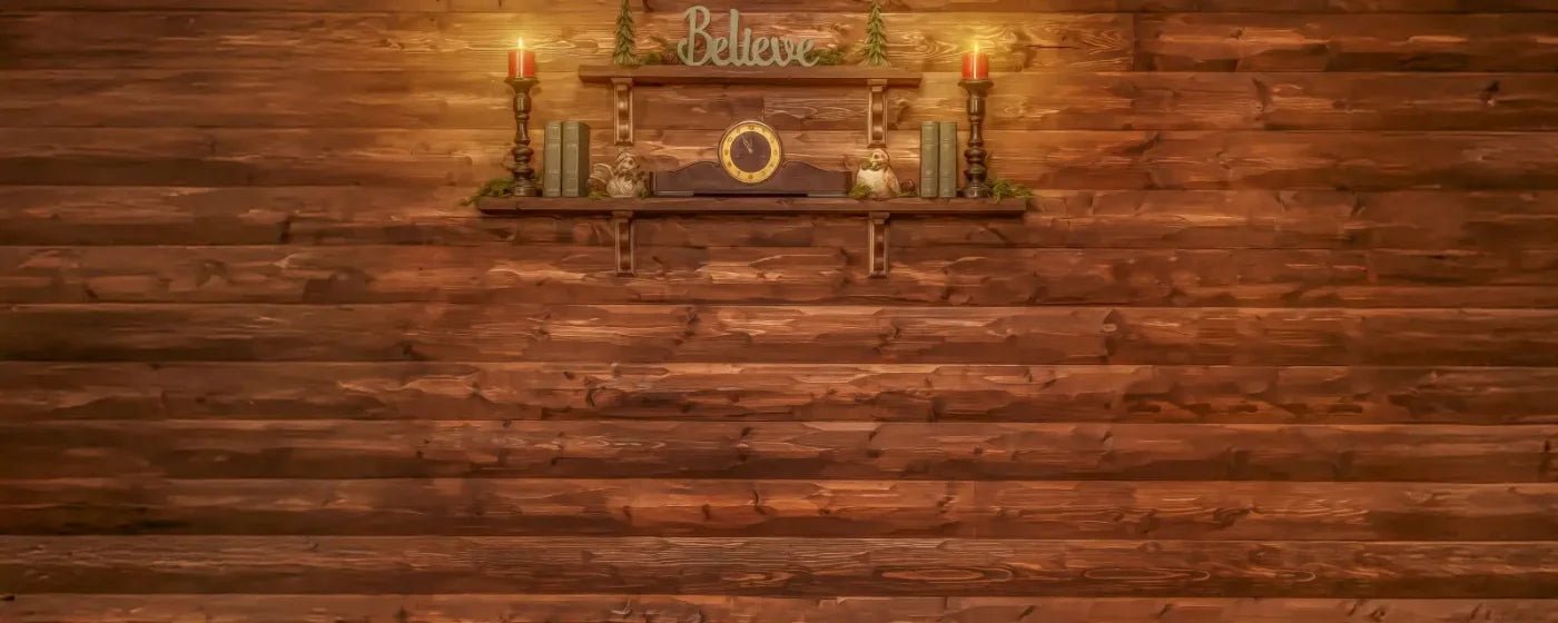 Magic of Santa Believe Wall Wide Backdrop