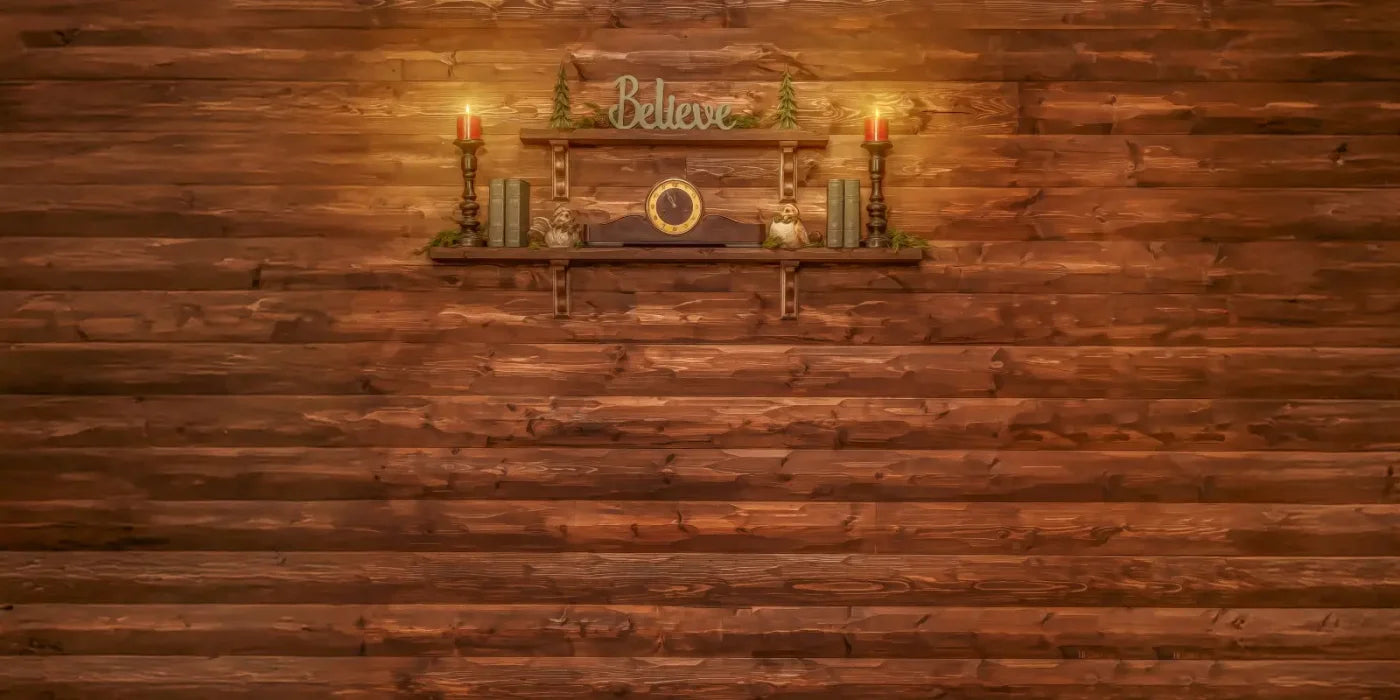 Magic of Santa Believe Wall Wide Backdrop