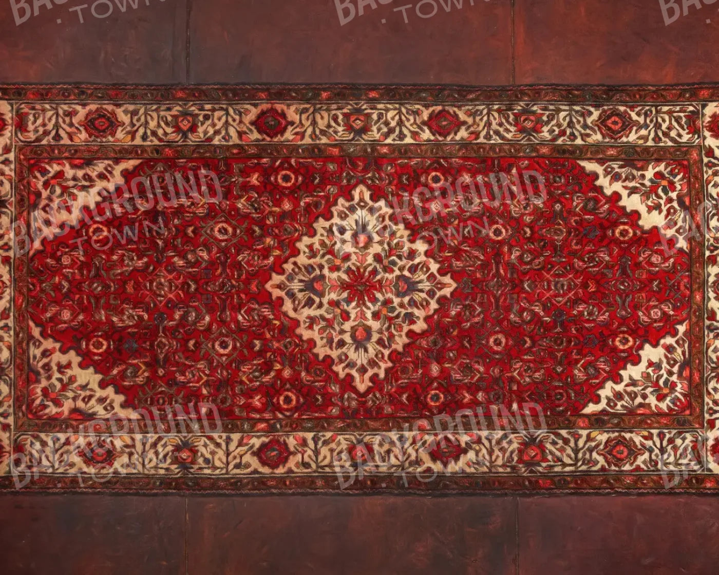 Magic of Santa Rug 10’x8’ RubberMat Floor (120 x 96 inch) RubberMat Floor