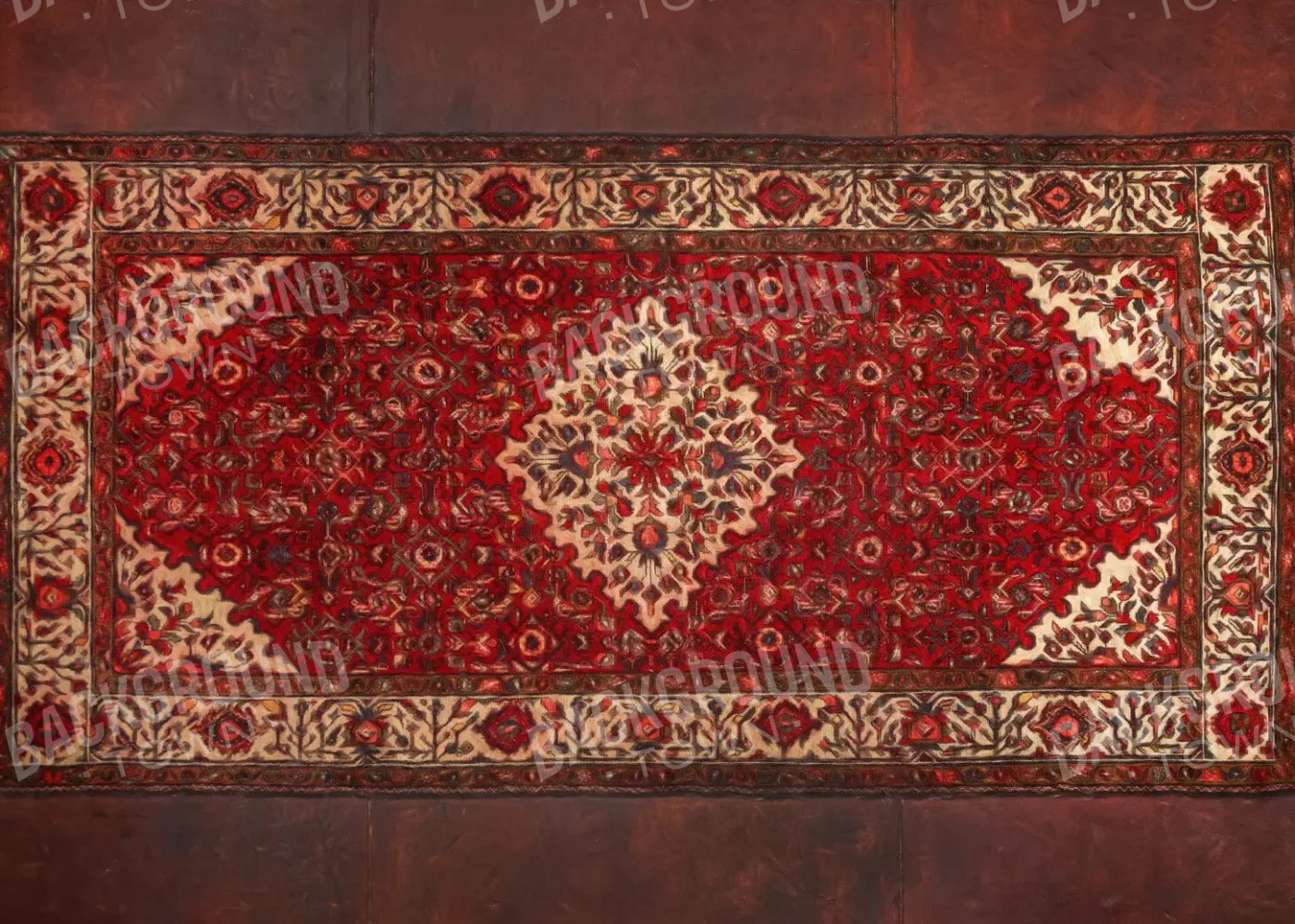 Magic of Santa Rug 7’x5’ RubberMat Floor (84 x 60 inch) RubberMat Floor