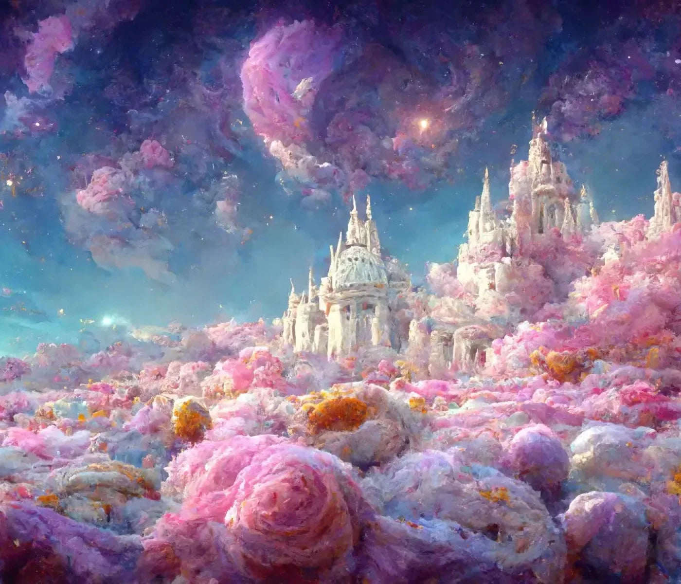 Magical Castle 12X10 Ultracloth ( 144 X 120 Inch ) Backdrop
