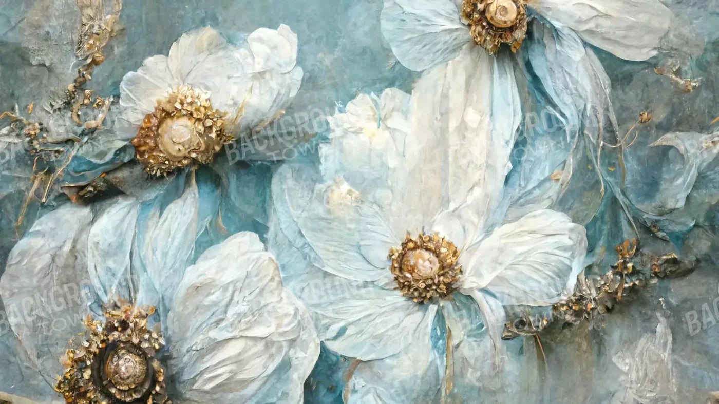 Magnolia Blues 14X8 Ultracloth ( 168 X 96 Inch ) Backdrop