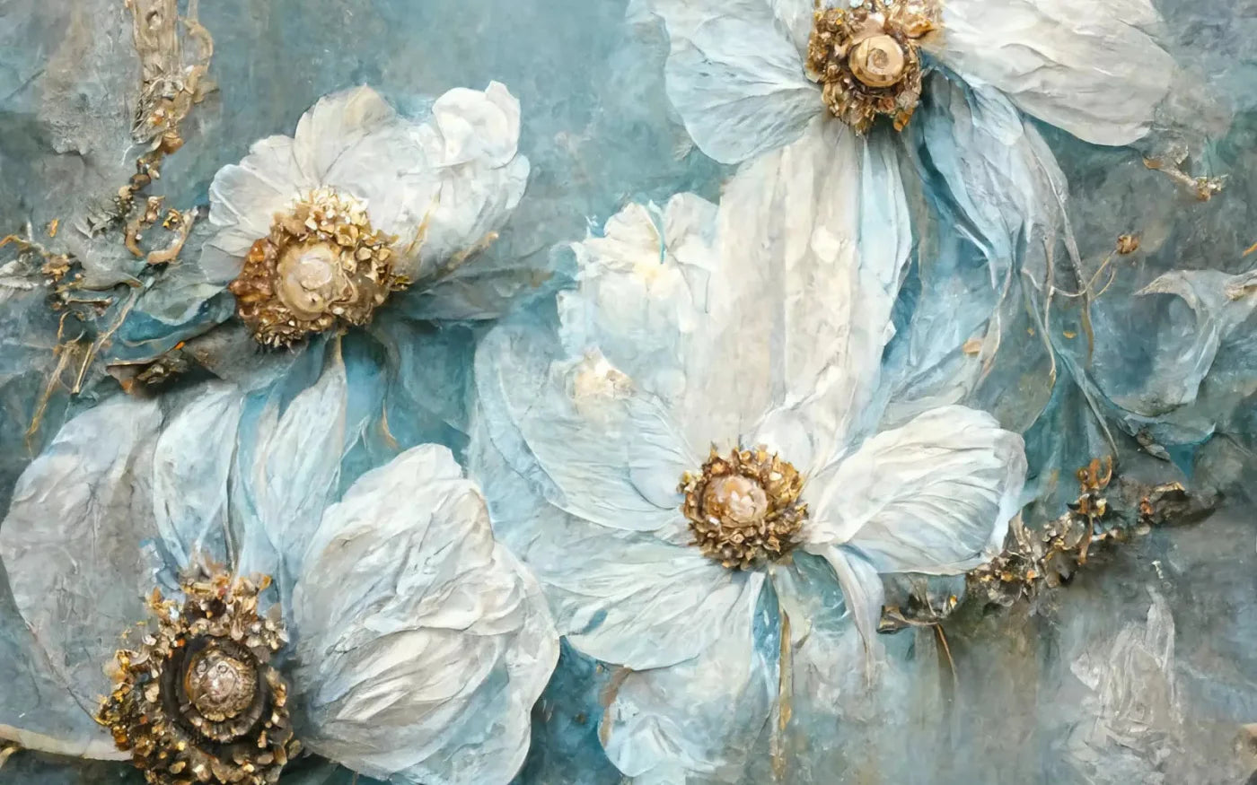 Magnolia Blues 14X9 Ultracloth ( 168 X 108 Inch ) Backdrop