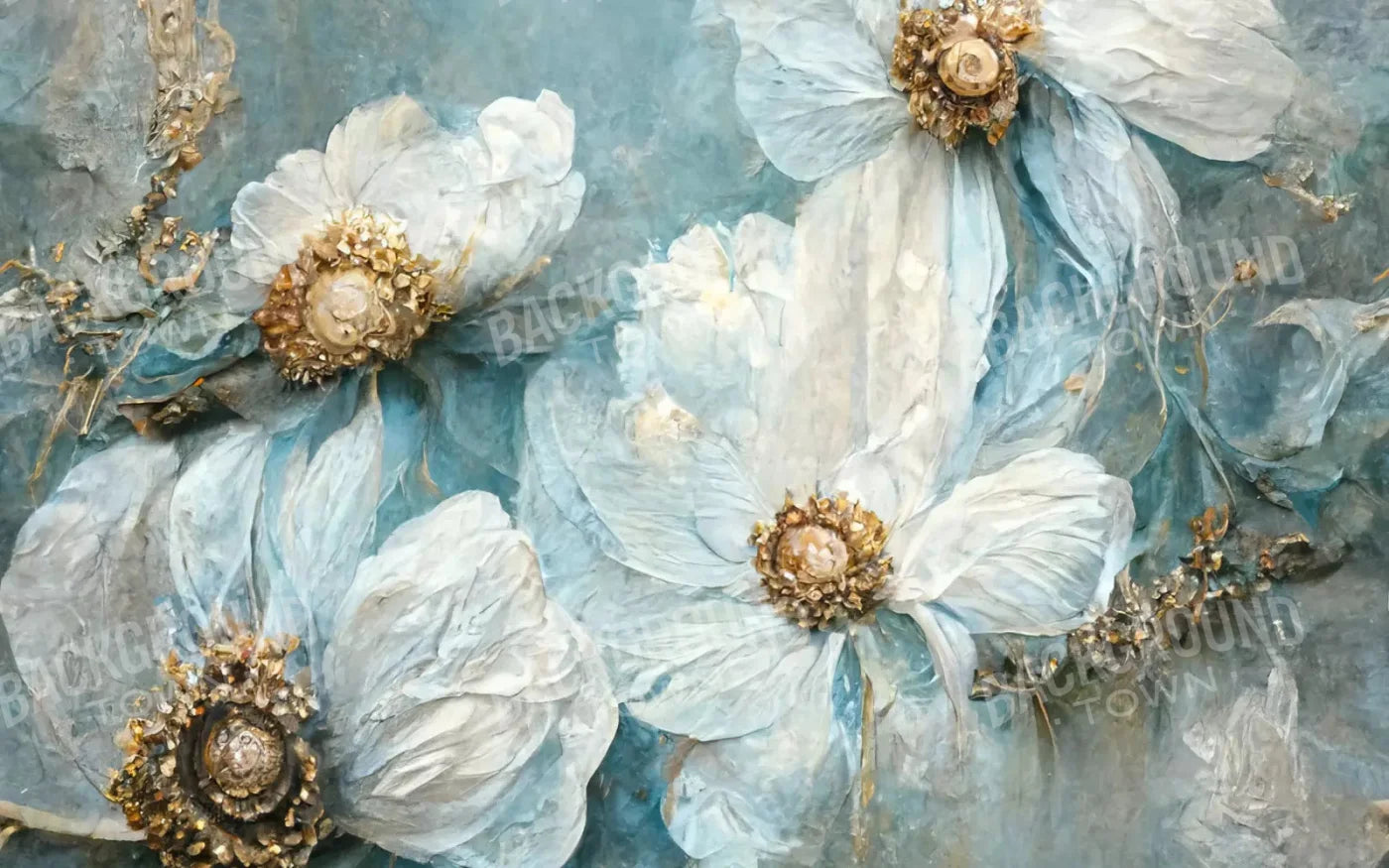 Magnolia Blues 14X9 Ultracloth ( 168 X 108 Inch ) Backdrop