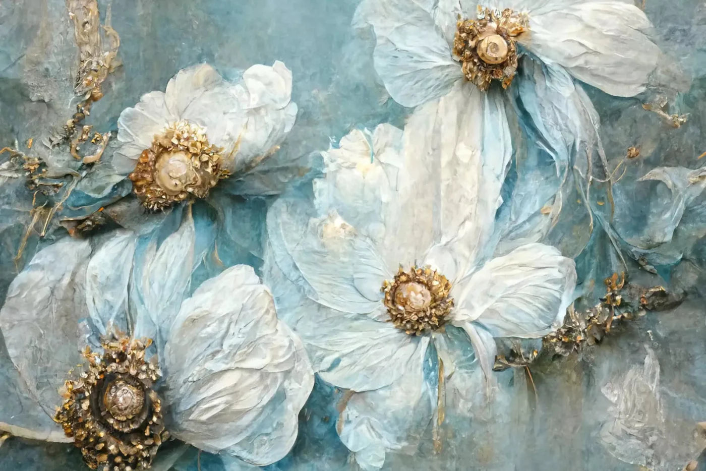Magnolia Blues 8X5 Ultracloth ( 96 X 60 Inch ) Backdrop