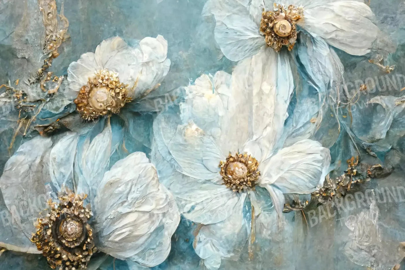 Magnolia Blues 8X5 Ultracloth ( 96 X 60 Inch ) Backdrop