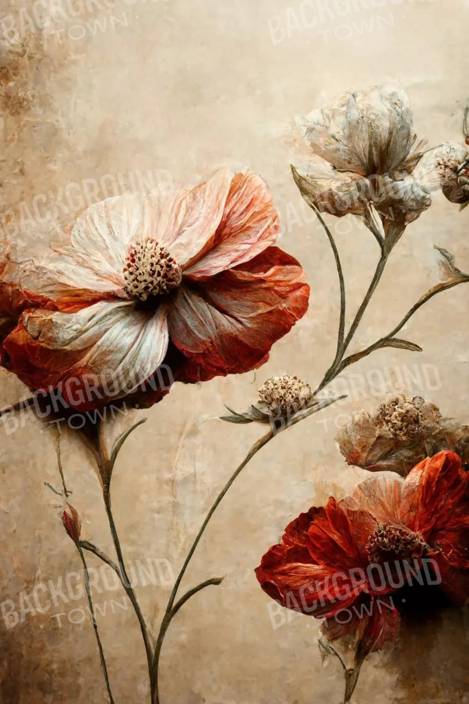 Magnlia Dreams 5X8 Ultracloth ( 60 X 96 Inch ) Backdrop