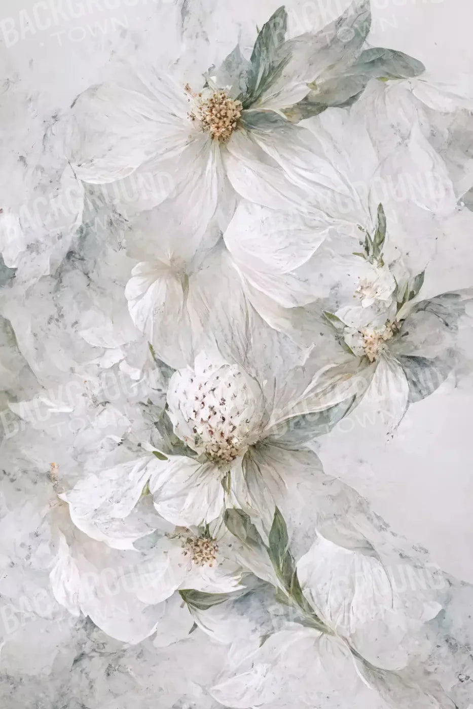 Magnolia Wishes 5X8 Ultracloth ( 60 X 96 Inch ) Backdrop