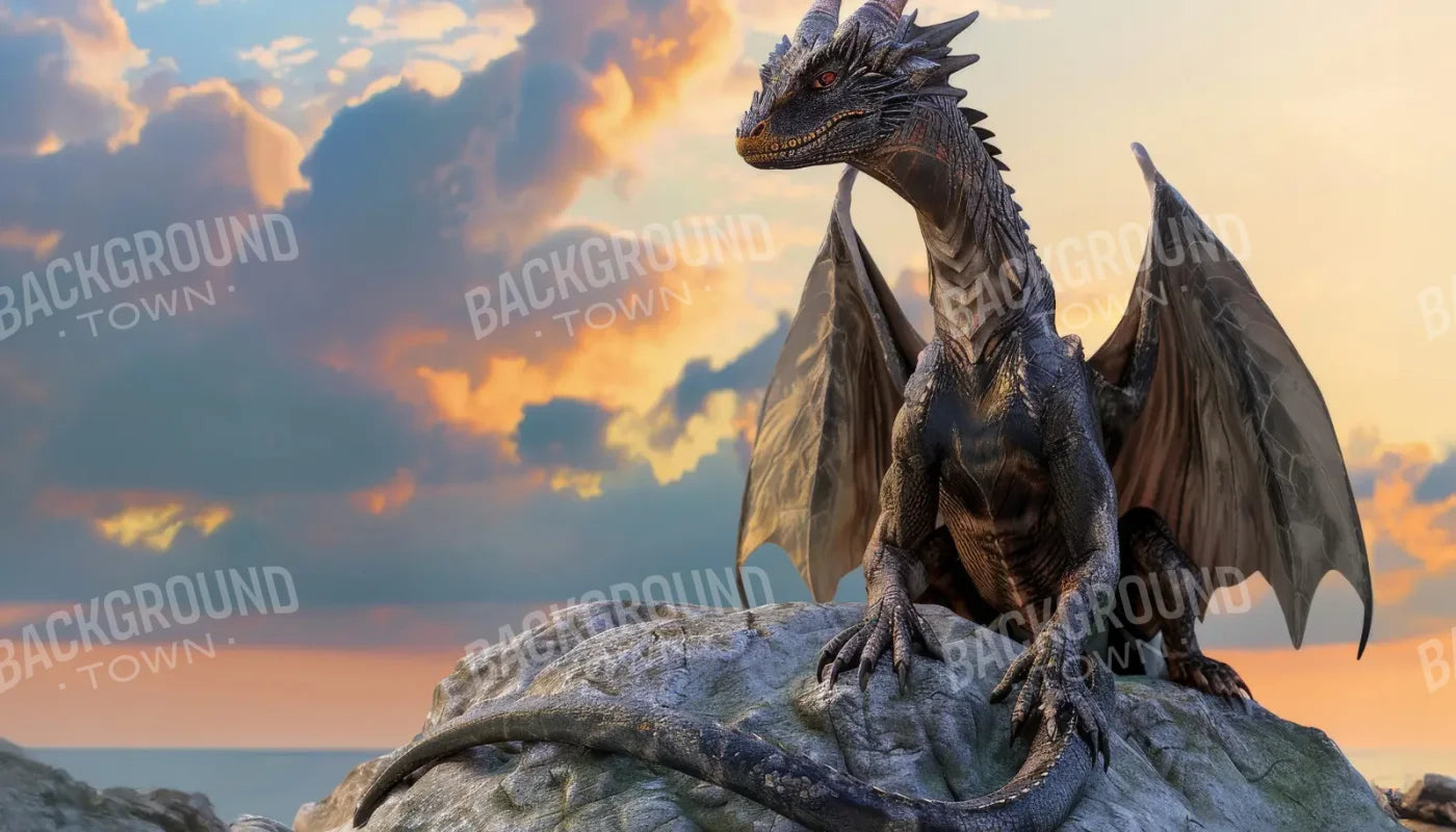 Magestic Dragon 14’x8’ UltraCloth (168 x 96 inch) Backdrop