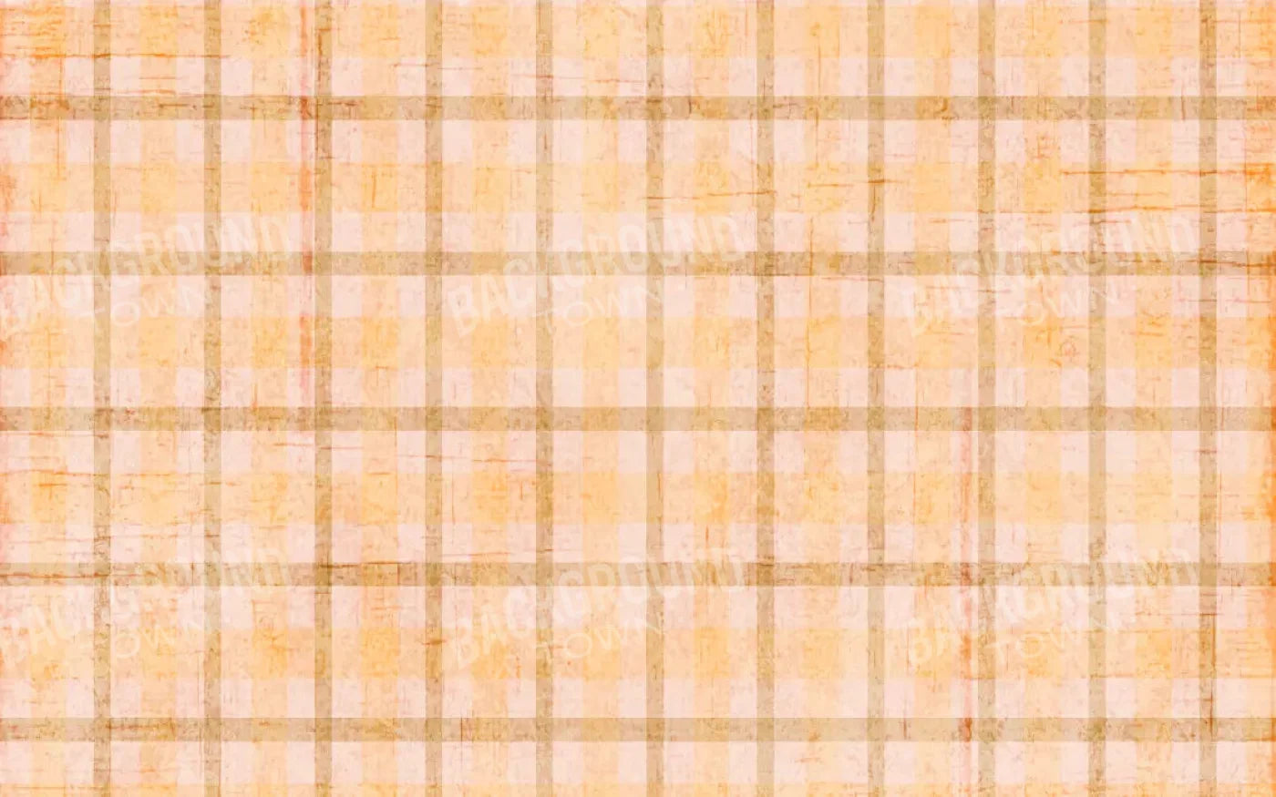 Mango Plaid 14X9 Ultracloth ( 168 X 108 Inch ) Backdrop