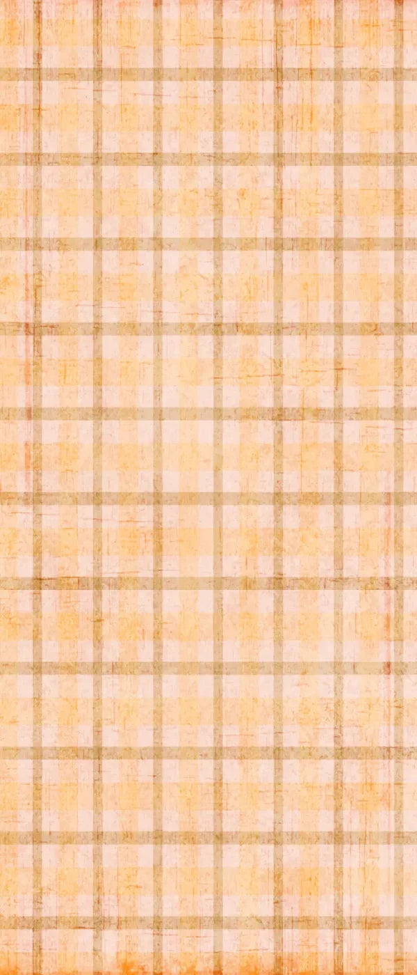 Mango Plaid 5X12 Ultracloth For Westcott X-Drop ( 60 X 144 Inch ) Backdrop