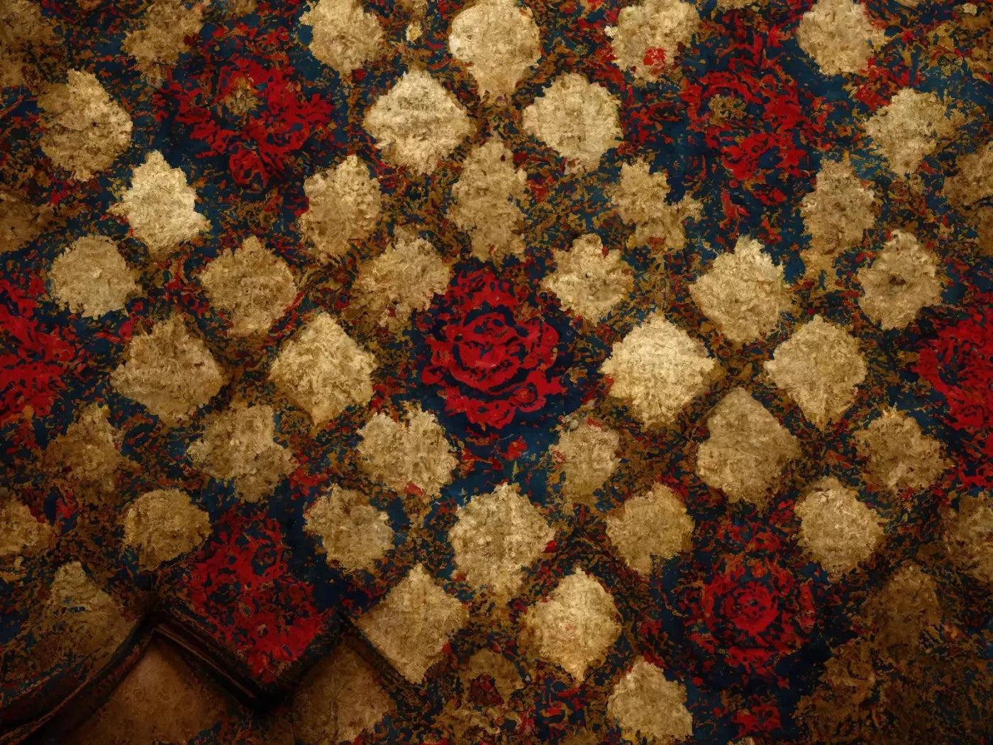 Mansion Corridor 10X8 Fleece ( 120 X 96 Inch ) Backdrop