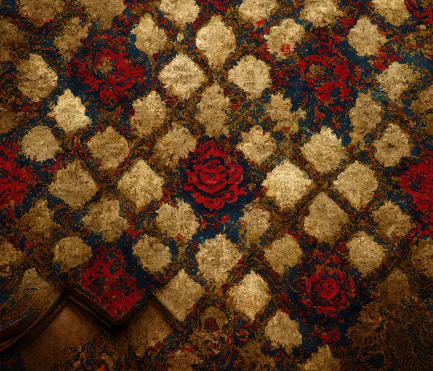Mansion Corridor 12X10 Ultracloth ( 144 X 120 Inch ) Backdrop