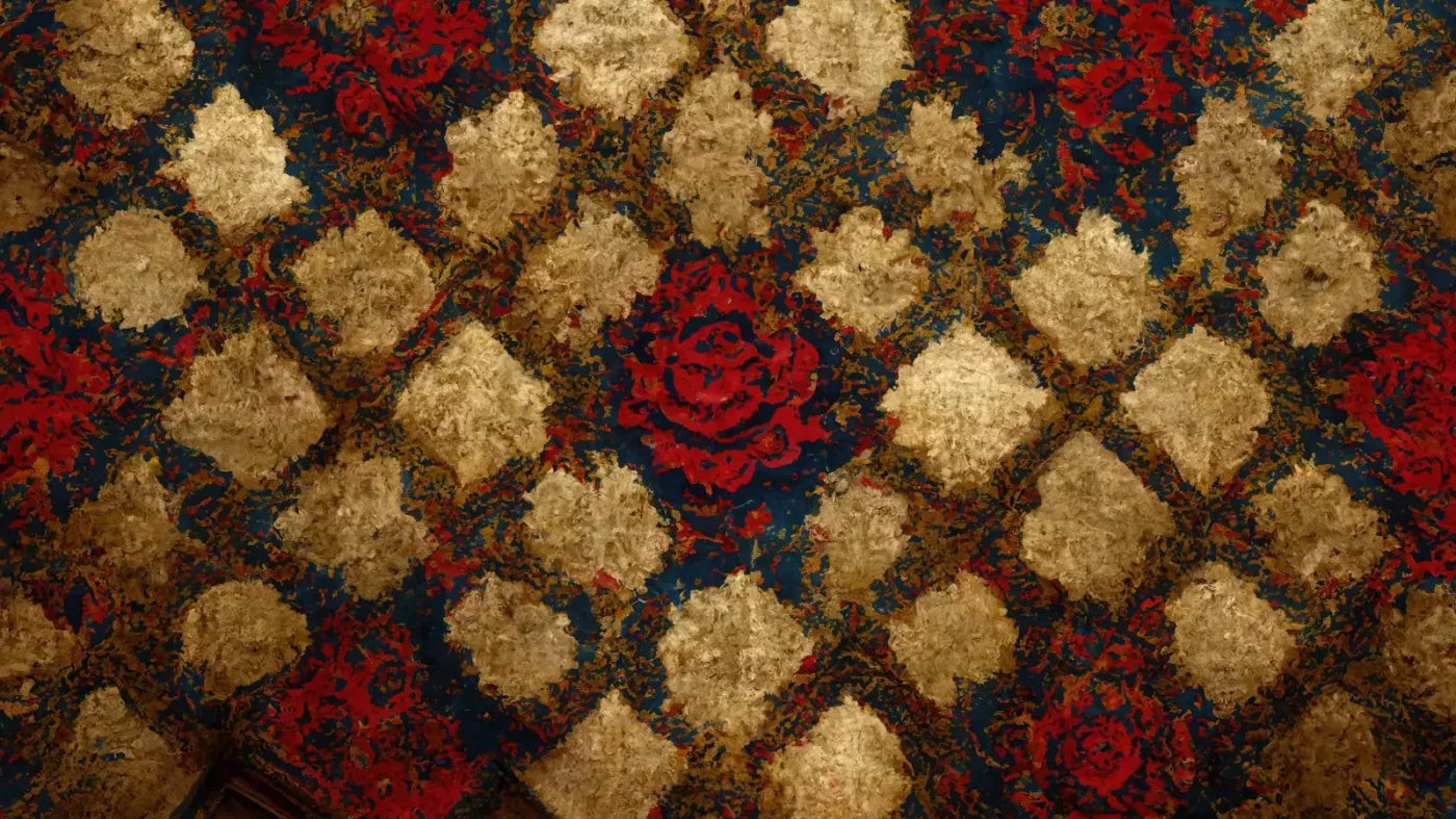 Mansion Corridor 14X8 Ultracloth ( 168 X 96 Inch ) Backdrop
