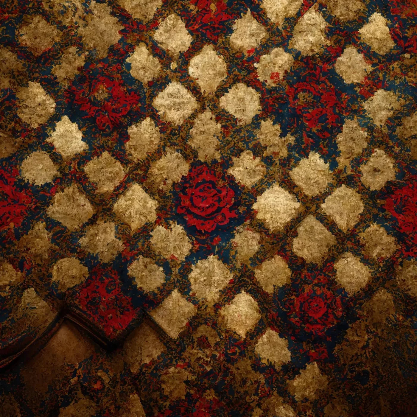 Mansion Corridor 5X5 Rubbermat Floor ( 60 X Inch ) Backdrop