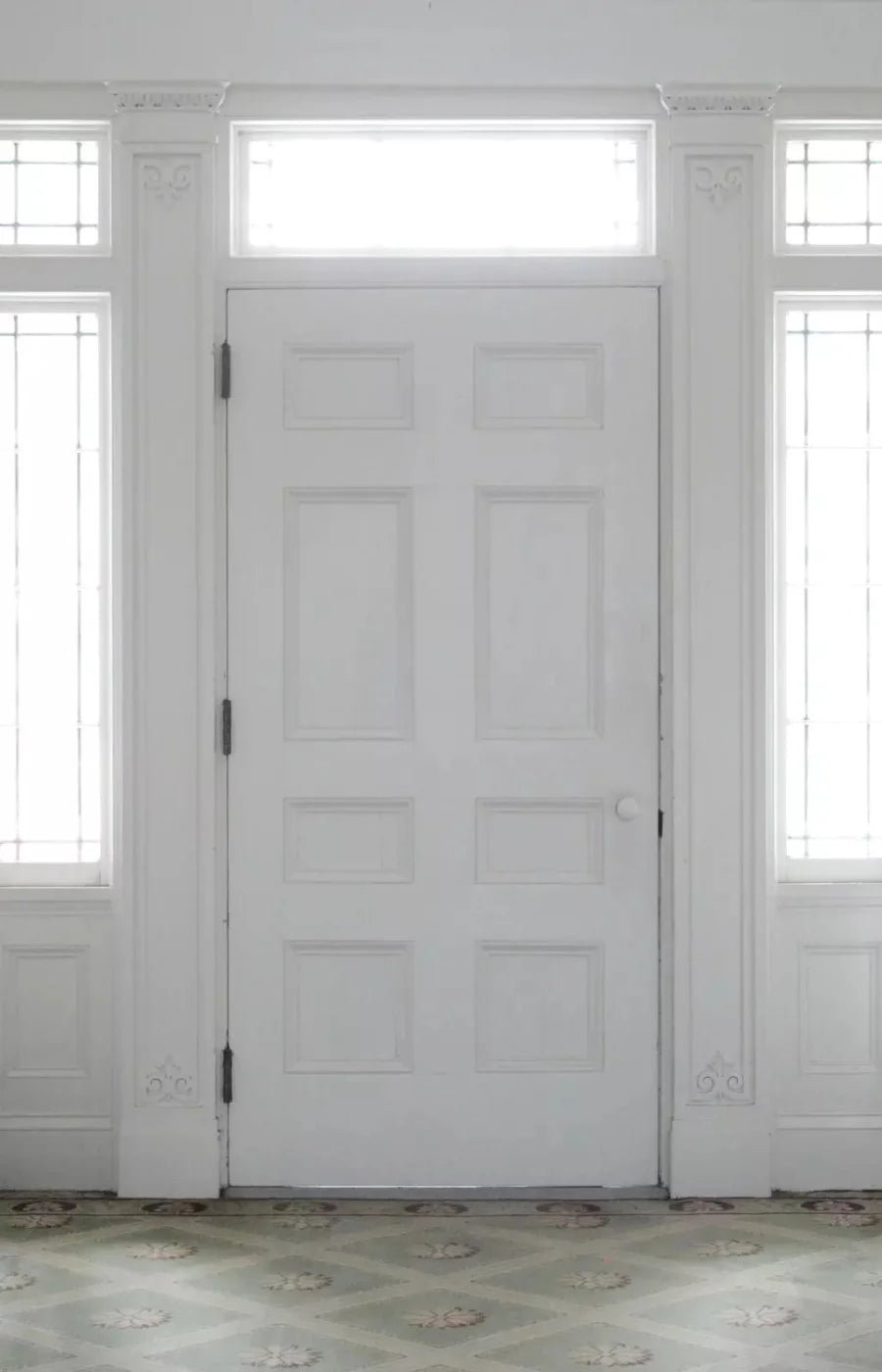 Mansion Door 8X12 Ultracloth ( 96 X 144 Inch ) Backdrop