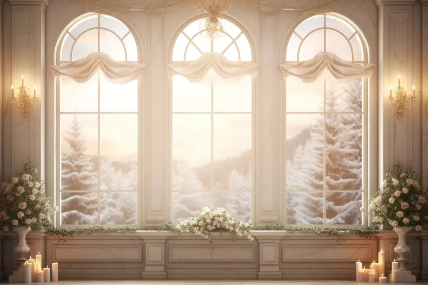 Mansionwindows 12’X8’ Ultracloth (144 X 96 Inch) Backdrop