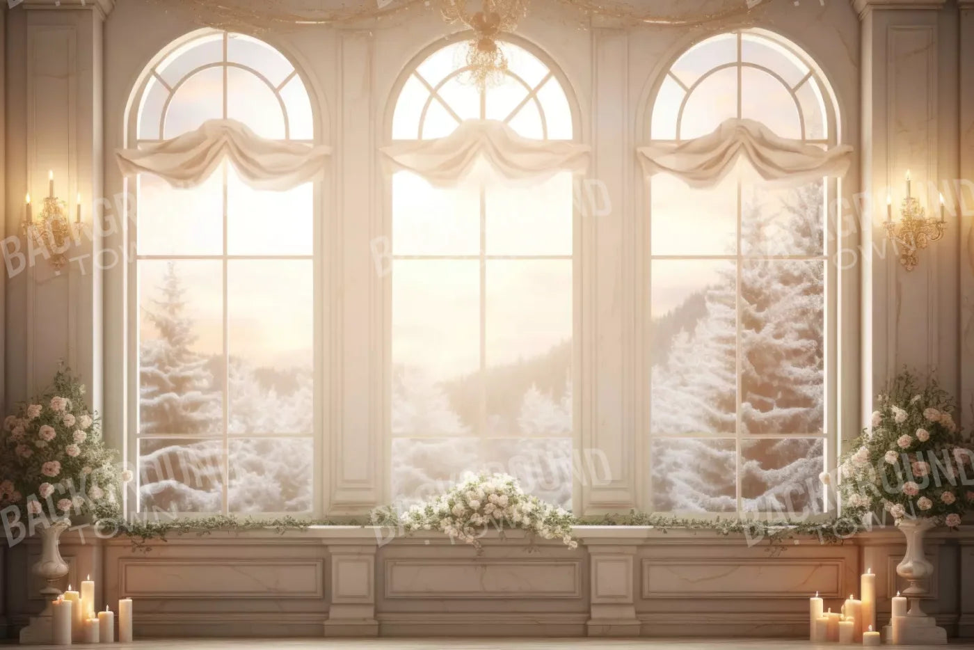 Mansionwindows 12’X8’ Ultracloth (144 X 96 Inch) Backdrop