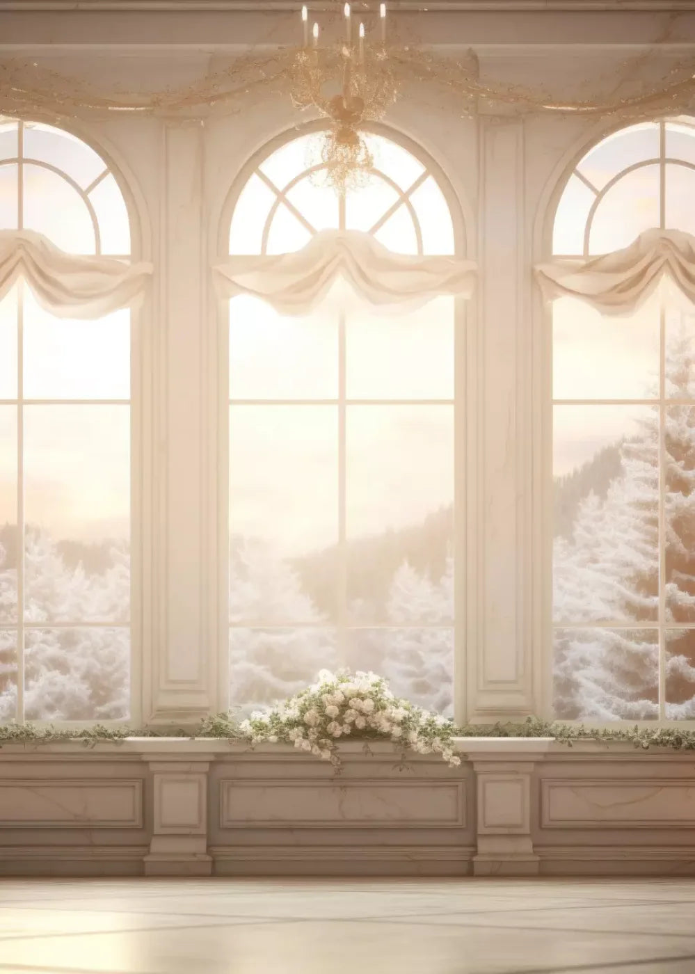 Mansionwindows 5’X7’ Ultracloth (60 X 84 Inch) Backdrop