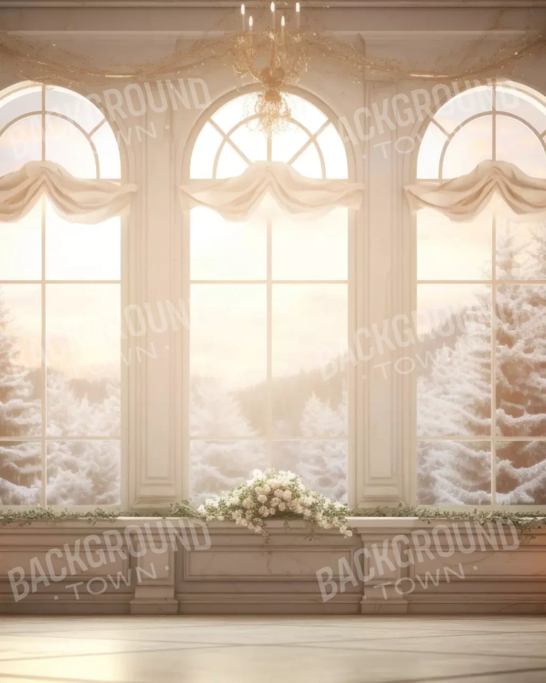 Mansionwindows 8’X10’ Fleece (96 X 120 Inch) Backdrop