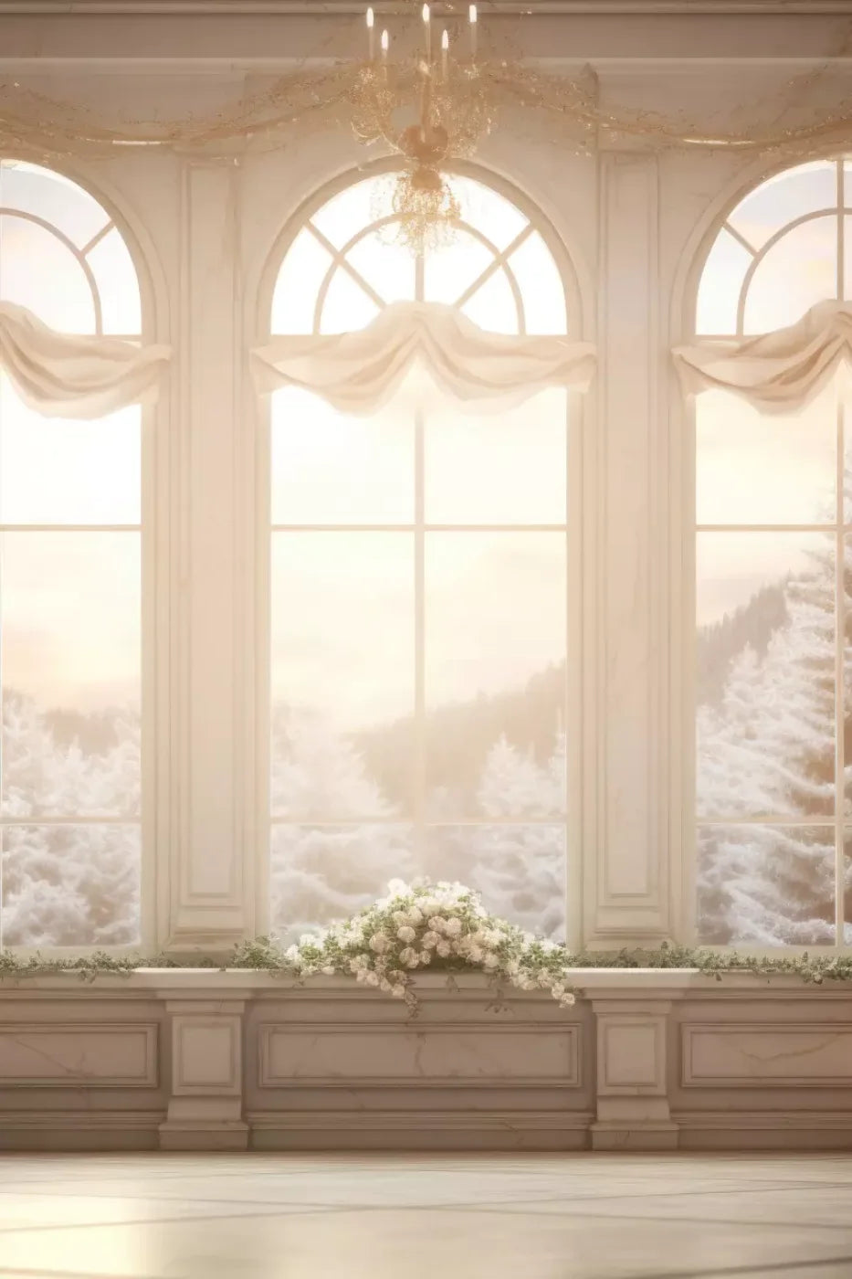 Mansionwindows 8’X12’ Ultracloth (96 X 144 Inch) Backdrop