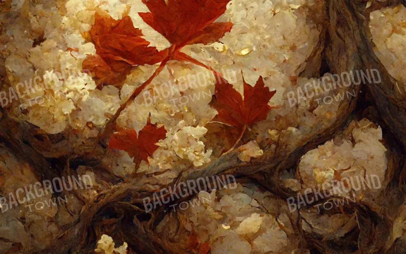Maple Branches 8’X5’ Ultracloth (96 X 60 Inch) Backdrop