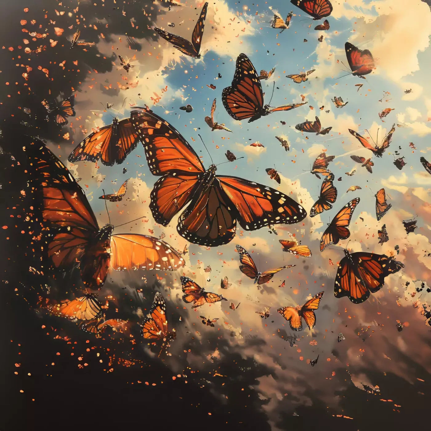 Mariposas 10’X10’ Ultracloth (120 X Inch) Backdrop