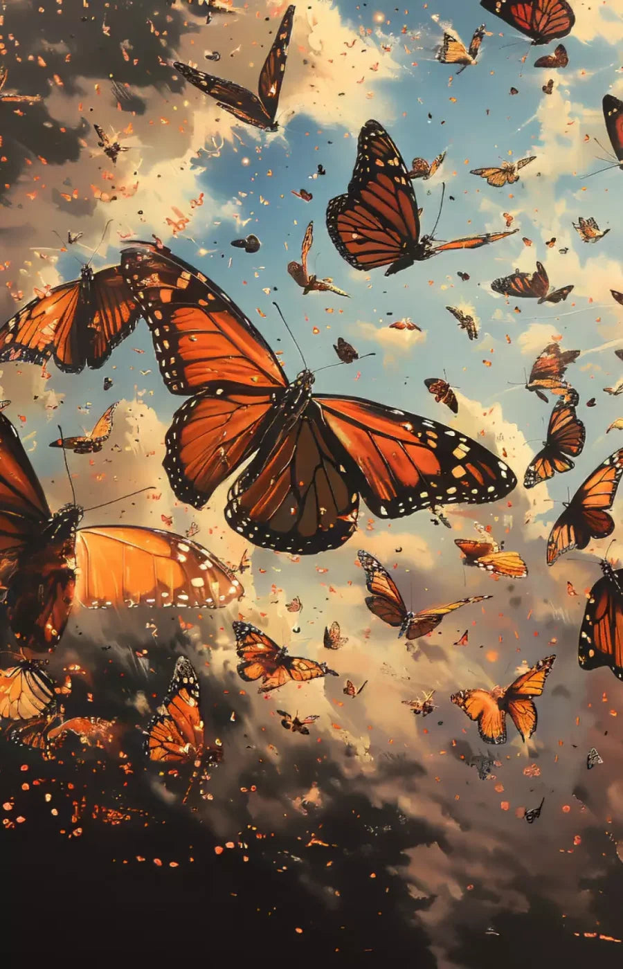 Mariposas 9’X14’ Ultracloth (108 X 168 Inch) Backdrop