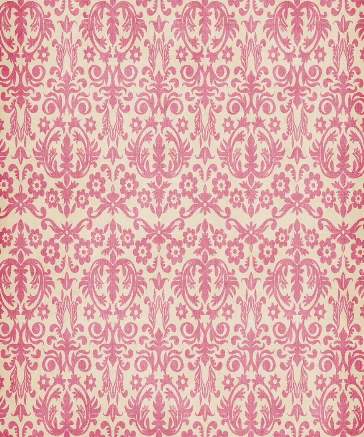 Pink Damask Backdrop for Photography